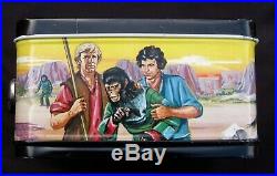 Vintage PLANET OF THE APES Lunchbox & Thermos Sc-Fi (1974) C-8.5 Awesome