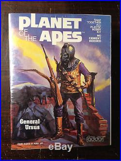 Vintage Planet Of The Apes General Ursus 1973 Rare NIB, Wrapped Addar Model Kit
