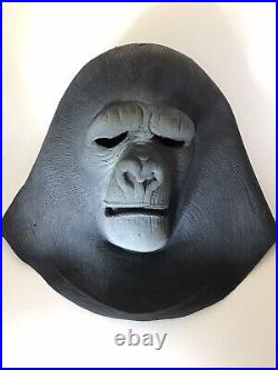 Vintage Planet Of The Apes Gorilla Mask Illusive Concepts Rubber 1995 Rare HTF