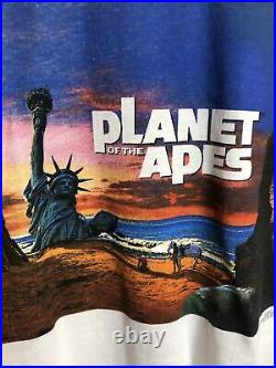 Vintage Planet Of The Apes Movie Promo T Shirt Size XL