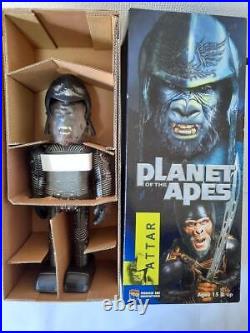 Vintage Planet of the Apes ATTAR Tin Wind Up Toy Walking Figure G27550