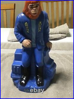 Vintage Planet of the Apes Dr. Zaius Bank Coin Bank 1967 AWESOME With STOPPER