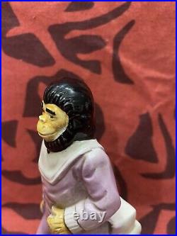 Vintage Planet of the Apes Knockoff Ceramic Play Pal Galen China Bank Bootleg