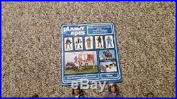 Vintage Planet of the Apes Mego action figure lot of 12 complete with cardback