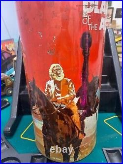 Vintage Planet of the Apes Metal Trash Can 16 x 8