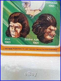 Vintage Planet of the Apes Pota Mego action figure Dr. Zaius sealed unpunched ca