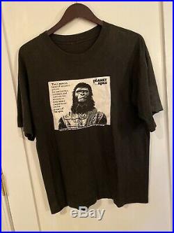 Vintage Rare Planet Of The Apes Movie Shirt