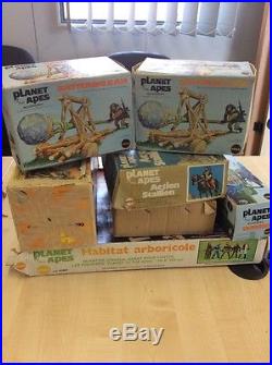 Vintage Rare Planet Of The Apes Toys And Figures Boxed Mego LOOK