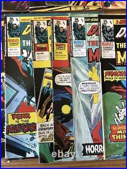 Vintage Retro 1970's Marvel Comics Group Dracula Lives Comic Job Lot Bundle X 20