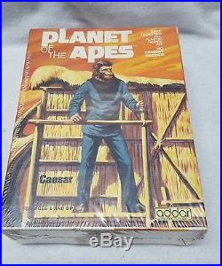 Vintage Sealed 1973 Addar Aurora Planet Of The Apes Caesar Rare Model Kit