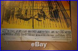 Vntg Movie Poster Planet Of The Apes Charlton Heston Arthur Jacobs 1968-1973 USA