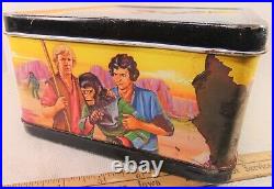 Vtg 70s 1974 PLANET OF THE APES Metal Aladdin Lunch Box with Thermos Lunchbox