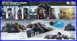 WAR FOR THE PLANET OF THE APES 2D/3D Blu-ray STEELBOOK SET FILMARENAALL 3 #039