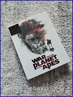 WAR FOR THE PLANET OF THE APES 4K+Blu Ray MANTA LAB Limited Edition NEW Sealed