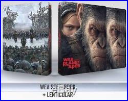 WAR FOR THE PLANET OF THE APES Blu-ray STEELBOOK MANIAC'S BOXSET FILMARENA