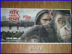 WAR PLANET OF THE APES 2017 HINDI ENGLISH Orig Promo 6 SIX SHEET POSTER INDIA