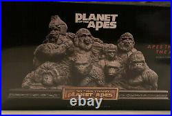 WETA Planet of the Apes 50th Anniversary Apes Through the Ages Statue NEW