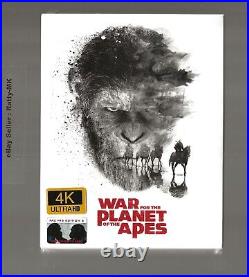 War For The Planet Of The Apes Fac # 95 Filmarena 4k Blu Ray Steelbook New