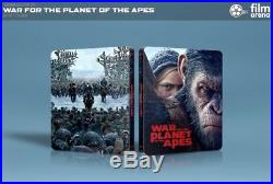 War For The Planet Of The Apes Maniacs Box 3D 4K Blu-ray steelbook Filmarena
