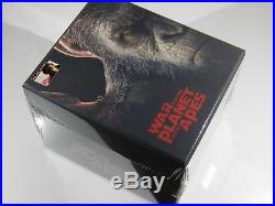 War for the Planet of the Apes Steelbooks 4KUHD+3D+2D Blu-ray Filmarena #359/400