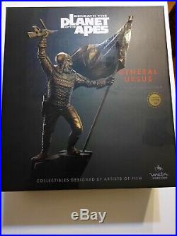 Weta Workshop Planet of the Apes General Ursus Statue 1/6 Sixth Scale New Sealed