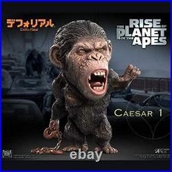 X-PLUS Star Ace Toys DefoReal Planet of the Apes Caesar H150mm PVC Figure Japan